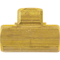 Female Pipe Tees, Brass, 1/8" Consource