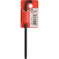 Long-Arm Hex Key Wrench, Ball End, 5 mm x 119 mm L, L Shape Consource