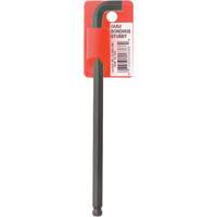Long-Arm Hex Key Wrench, Ball End, 6 mm x 139 mm L, L Shape Consource