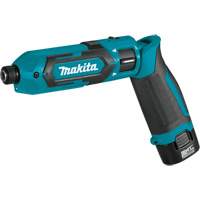 Trousse de tournevis &agrave; chocs, 1/4", 220 lb-po Couple max., 7,2 V, Lithium-ion Consource