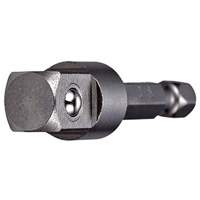 Adaptateur et rallonge, 1/4" Prise, Dimension m&acirc;le 3/8", Sph&eacute;rique, 4" lo Consource