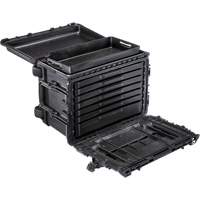 Gen 2 Mobile Tool Chest, 24" W, 6 Drawers, Black Consource