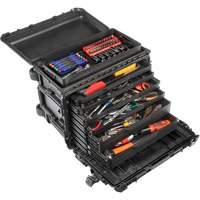 Gen 2 Mobile Tool Chest, 24" W, 6 Drawers, Black Consource