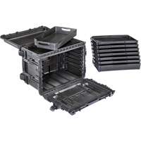 Gen 2 Mobile Tool Chest, 24" W, 6 Drawers, Black Consource