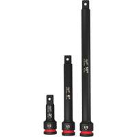 Shockwave Impact Duty Socket Extension Set, Impact, 1/2" Drive, 3"/6"/10" L Consource