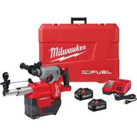 M18 Fuel SDS Plus Rotary Hammer Dust Extractor Kit, 18 V, 1", 2 ft-lbs., 1330 RPM Consource