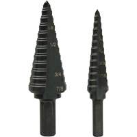 Step Bit Set, 1/8"/3/16" - 1/2"/7/8"  Consource