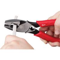 Comfort Grip High Leverage Lineman's Pliers with Crimper Consource