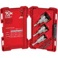 One-Piece Carbide Hole Cutter Set, 4 Pieces, Carbide Consource