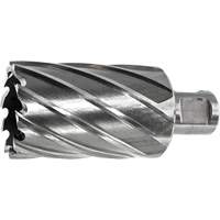 Fraise annulaire DRILLCO, Diam&egrave;tre de 7/16", Acier rapide, Profondeur de la coupe de 1", Tige 3/4" Consource