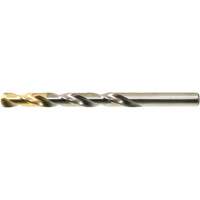 Foret court &agrave; pointe en nitrure de titane DRILLCO, Acier rapide, 1/16", 1-7/8" lo, 7/8" Cannelure, 135° Angle Consource