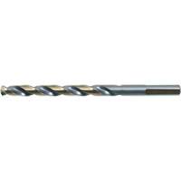 Foret &agrave; queue r&eacute;duite et &agrave; 3 m&eacute;plats courte &agrave; tige DRILLCO, Acier rapide, 1/16", 1-7/8" lo, 7/8" Cannelure, 140° Angle Consource