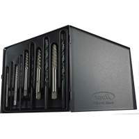 Drillco&reg; Screw Extractor Set with Drills, Carbide, 10 Pieces Consource