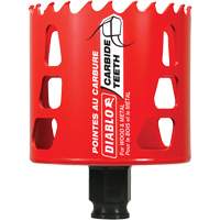 Scie cloche pour bois et m&eacute;tal, 2-3/4", Profondeur de la coupe 2-3/8", Carbure Consource