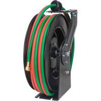 Welding Hose Reel, Welding Gases, 1/4" x 50', Single Hose, 300 psi Consource