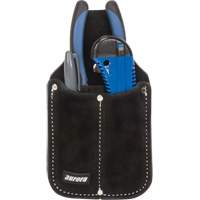 Utility Pouch, Knife Holder, Leather, 3 Pockets Consource