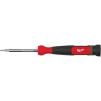 Tournevis de s&eacute;curit&eacute; multi-foret de pr&eacute;cision 4-en-1 Torx, 5-3/4" lo, Prise Plastique Consource