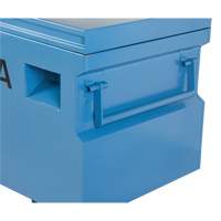 Jobsite Tool Box, 60" x 24" x 27-1/2", Steel, Blue Consource