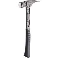Marteau de charpente en titane lisse TIBONE, 14 oz, Prise en Acier plein, 15-1/4" lo Consource