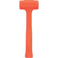 Compo-Cast&reg; Standard Soft Face Hammer, 18 oz. Head Weight, Plain Face, 29" L Consource