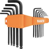 L-Style Ball-End Hex Key Wrench Set, 12 Pcs., Imperial Consource