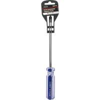 Blue Transparent Striped Philips Screwdriver, #3, Plastic Handle Consource