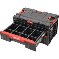 Arx&reg; 2-Drawer Toolbox, 23-1/10" x 15" x 13-2/5", Black Consource