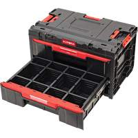 Arx&reg; 2-Drawer Toolbox, 23-1/10" x 15" x 13-2/5", Black Consource