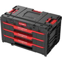 Arx&reg; 3-Drawer Toolbox, 23-1/10" x 15" x 13-2/5", Black Consource