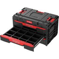 Arx&reg; 3-Drawer Toolbox, 23-1/10" x 15" x 13-2/5", Black Consource