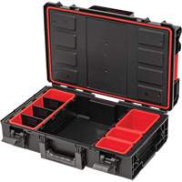 Arx Small Toolbox, 23" x 15" x 7-1/2", Black Consource