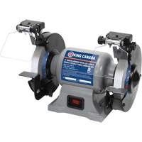 Bench Grinder with LED Lights, 6" Wheel Diameter, 3450 RPM Consource
