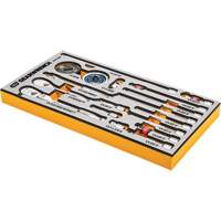 MEGAMOD Master Mechanics Tool Set in Premium Modular Foam Trays with Tool Storage, 1268 Pieces Consource