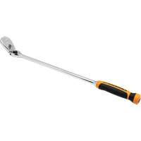 90-Tooth Dual Material Locking Flex Head Teardrop Ratchet Consource