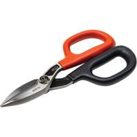 Straight Pattern Tinner Snips, 1-31/50" Cut Length, Straight Cut Consource