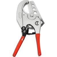 Ratcheting PVC Pipe Cutter with Dipped Grips, 1/4"- 2-3/8" Capacity Consource