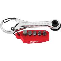 7-in-1 Multi-Bit Mini Ratchet, 5/16"/1/4" Drive, Plain Handle Consource