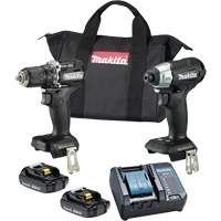 Ensemble 2 outils sous compact &agrave; moteur sans balai LXT, Lithium-ion, 18 V Consource