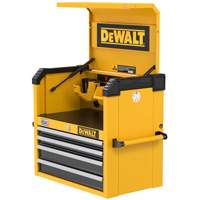 Heavy-Duty Tool Chest, 26" W, 4 Drawers, Yellow Consource