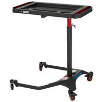 JUHT-100A Adjustable-Height Under-Hood ABS Tool Tray, 0 Drawers, 18-7/10" L x 31-17/20" W x 48-2/5" H, Black Consource