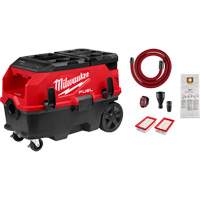 M18 FUEL PACKOUT 9 Gallon Dual-Battery Dust Extractor with VACLINK, 27-3/4" x 16-3/4" x 19" Consource