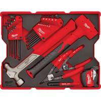 Hex Key & Hammer Set with Tray for PACKOUT Drawers Consource