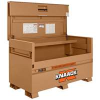 Model 69 Piano Box with Padlock, 60" W x 30" D x 34-1/4" H, Tan Consource