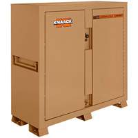 Model 111 Jobsite Cabinet with Padlock, Steel, 47.5 Cubic Feet, Tan Consource