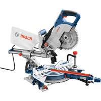 Single-Bevel Slide Miter Saw, 8-1/2", 12 A, 120 V Consource