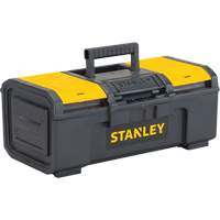 Boîte &agrave; outils, 16" la x Noir/Jaune Consource