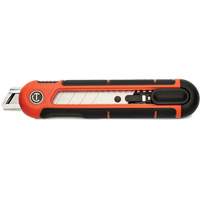 18mm Snap Off Blade Retractable Knife, Steel, Plastic Handle Consource