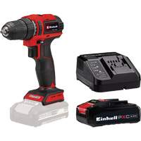 Perceuse-visseuse sans fil avec batterie 2,5 Ah PXC et ensemble chargeur de d&eacute;part, Lithium-ion, 18 V, Mandrin 3/8", Couple 354 lb-po Consource