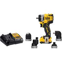 Ensemble perceuse/visseuse sans fil et sans balai XTREME 5-en-1, Lithium-ion, 12 V, Mandrin 3/8" Consource