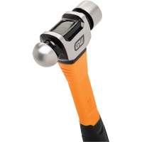 Ball Pein Hammer, 16 oz. Head Weight, Plain/Polished Face, Fibreglass Handle Consource